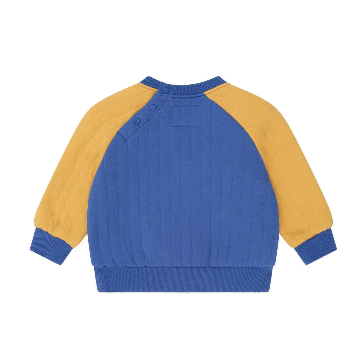 Huxbaby basketball doggy quilted sweatshirt