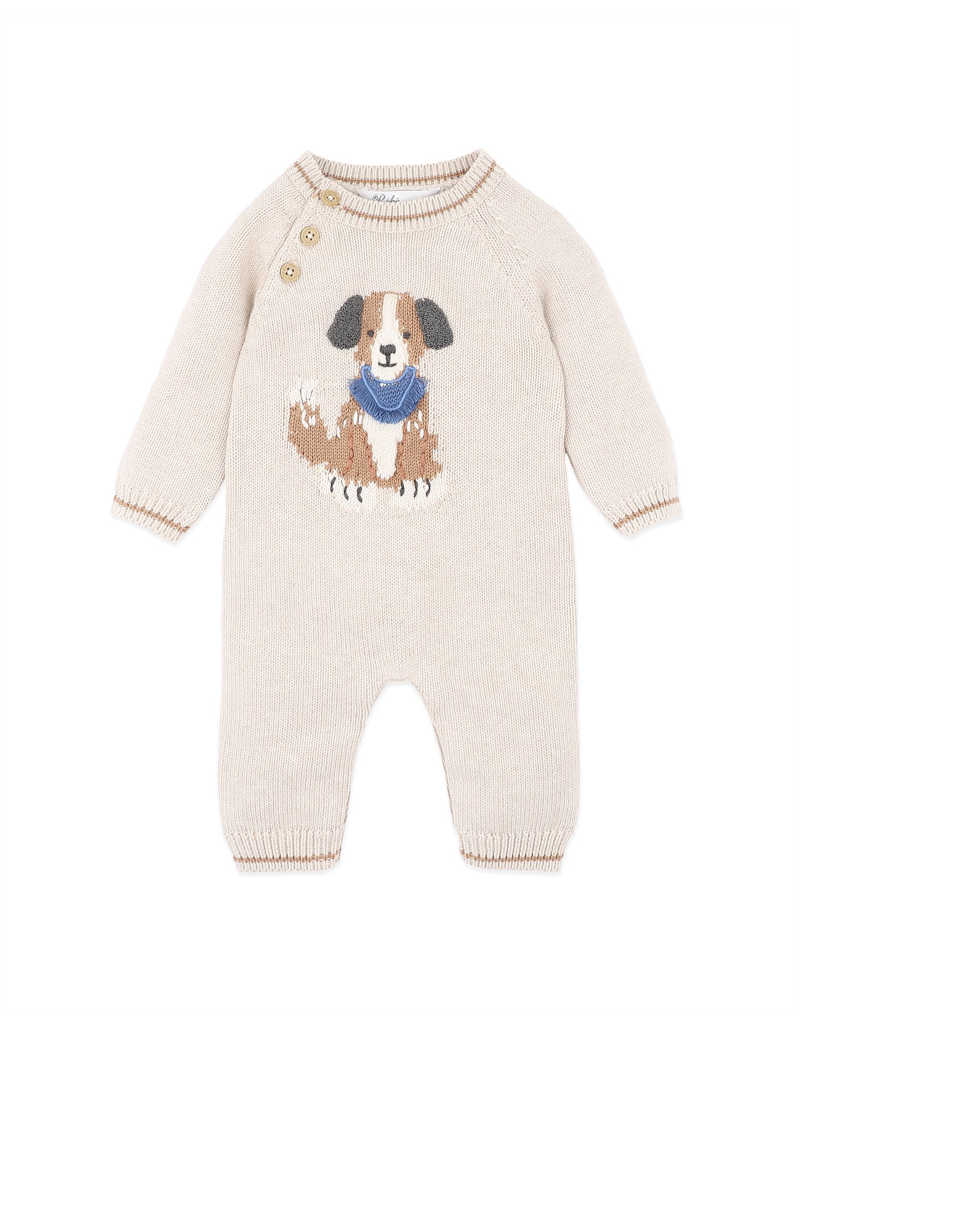 Bebe OTTO ORGANIC KNITTED DOG ROMPER