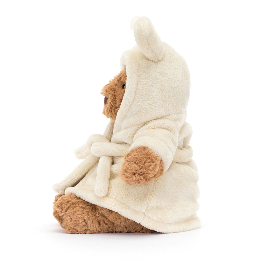 Jellycat bartholomew bear bathrobe outfit