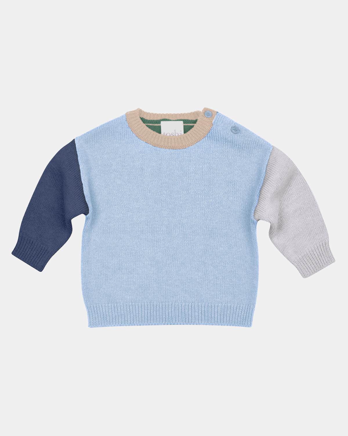 Toshi organic pullover bobby bluebell