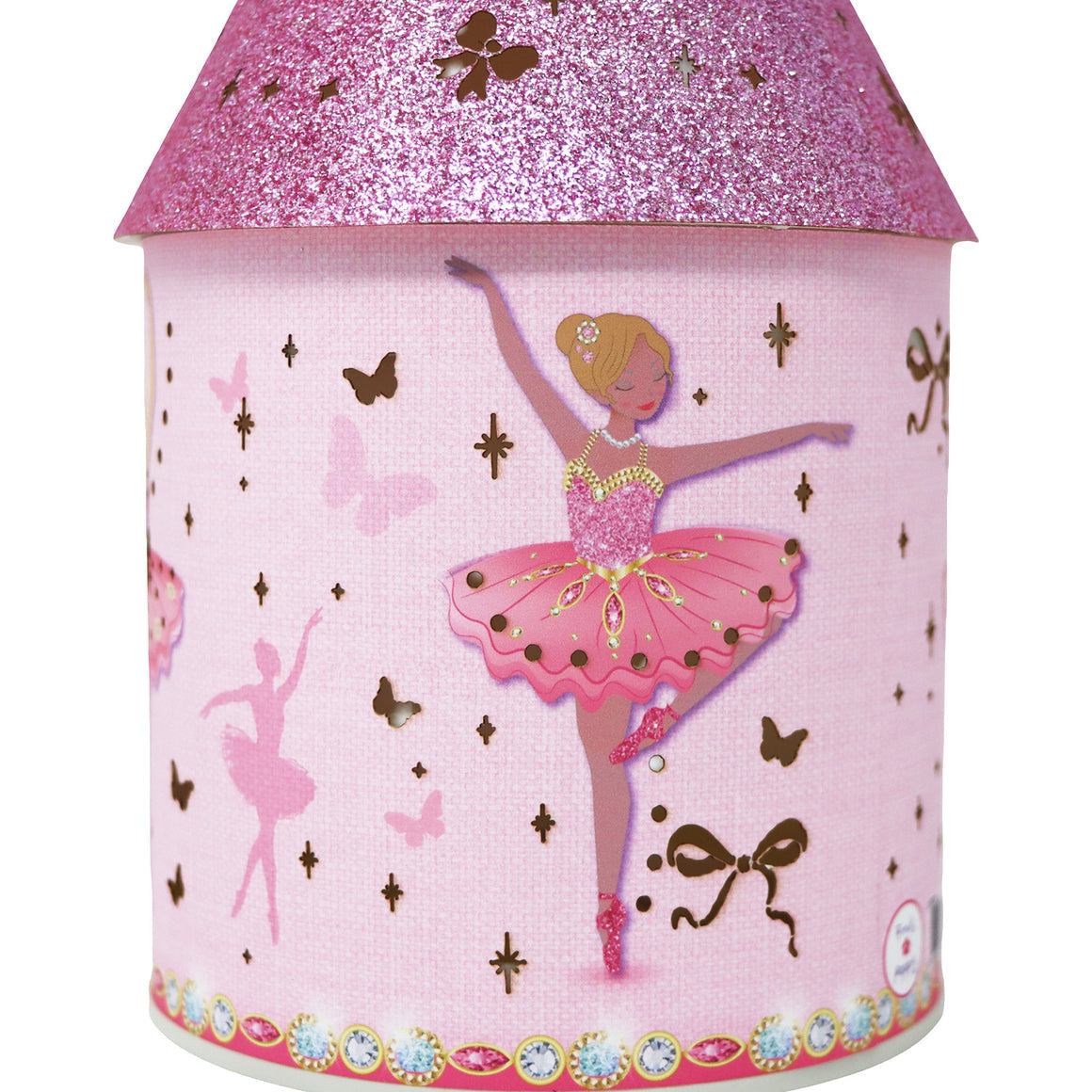 Pink Poppy Ballerina LED Colour Changing Nightlight