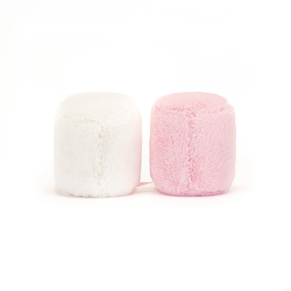 Jellycat amuseables pink and white marshmallows