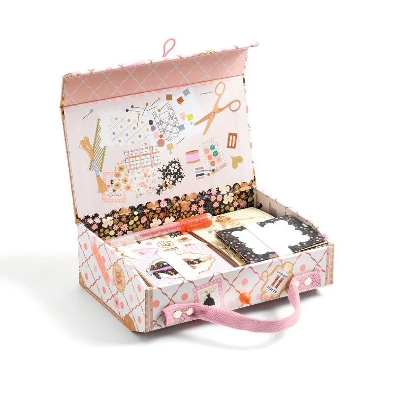 Djeco Tinou stationery case fashion themed