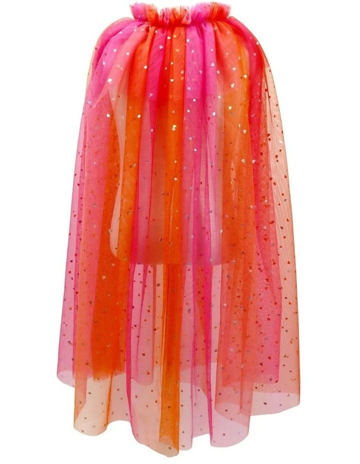 Pink Poppy Fairy Sparkle Cape