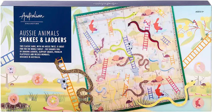 Australian Collection - Aussie Animals Snakes & Ladders