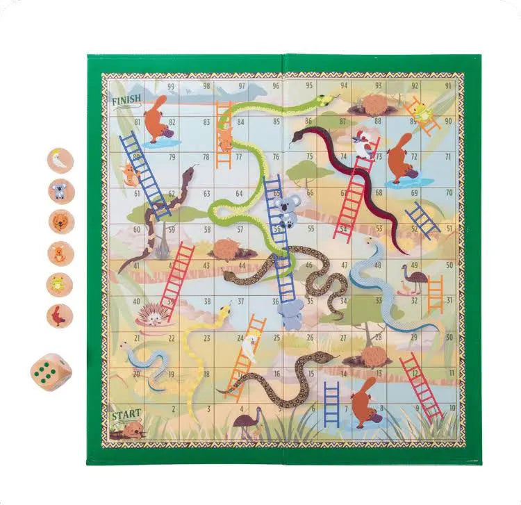 Australian Collection - Aussie Animals Snakes & Ladders
