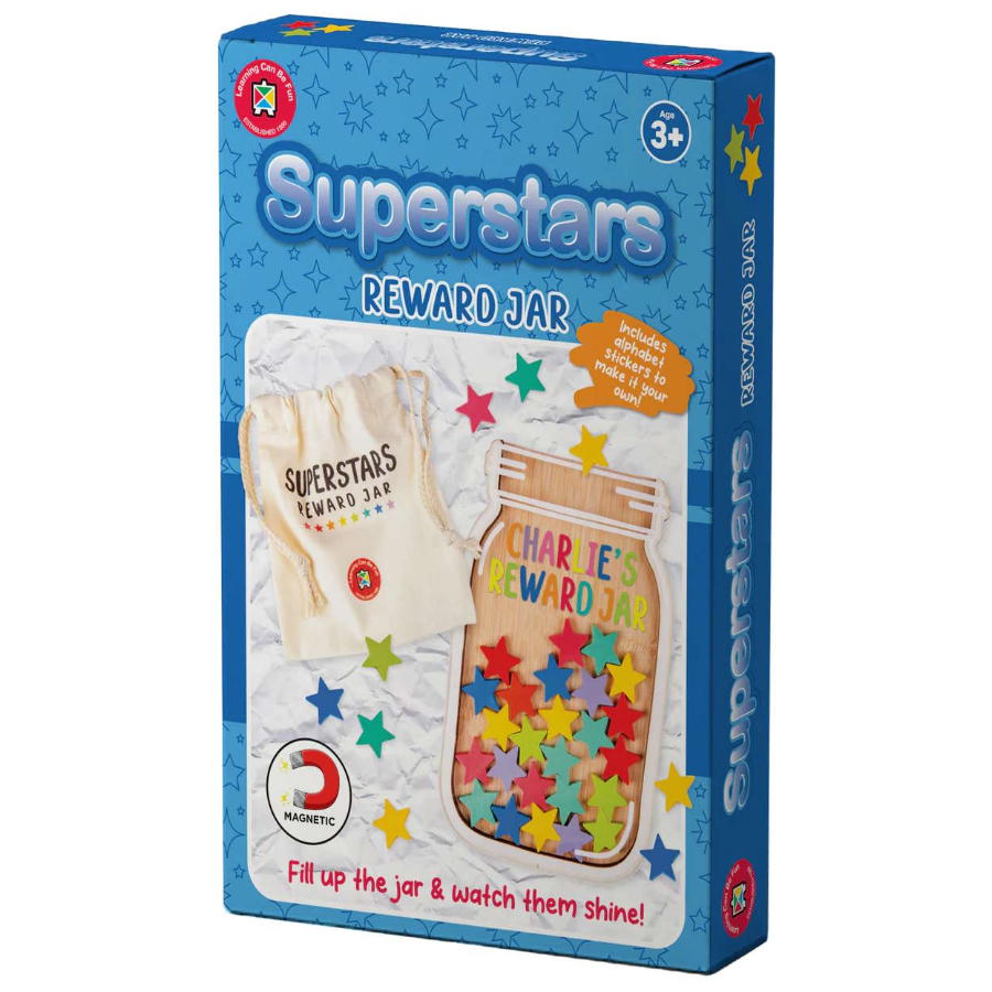 Learning can be fun - Superstars Reward Jar