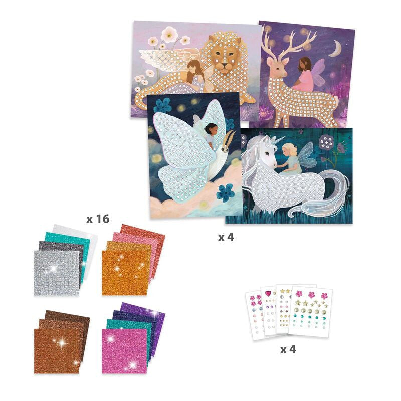 Djeco The Enchanted World Mosaic Kit
