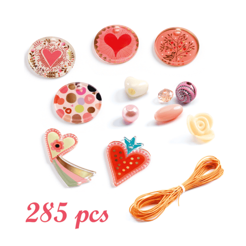 Djeco Heart Fancy Beads