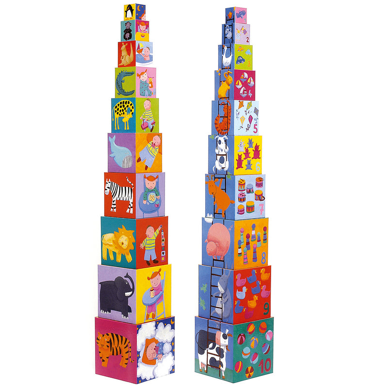 Djeco Funny Blocks
