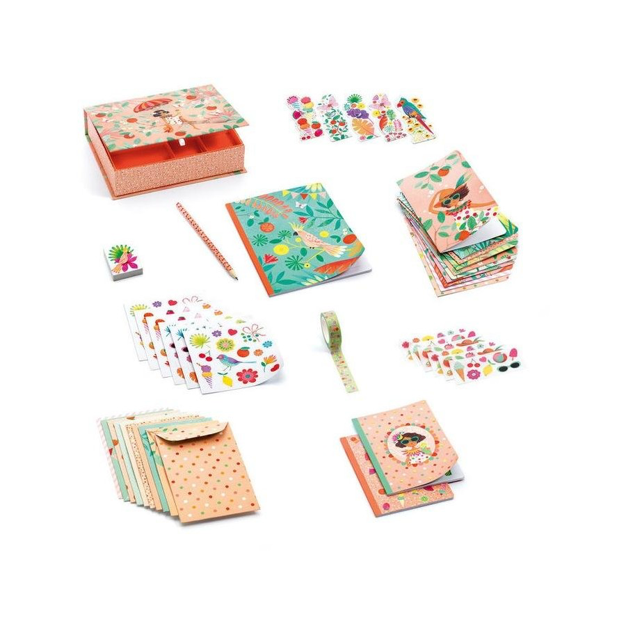 Djeco Marie stationery box set