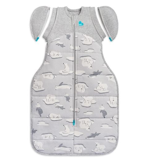 Love to Dream Swaddle up Transition bag extra warm 3.5 Tog in Grey