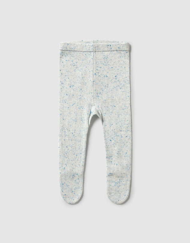 Wilson and Frenchy Knitted leggings in bluestone fleck