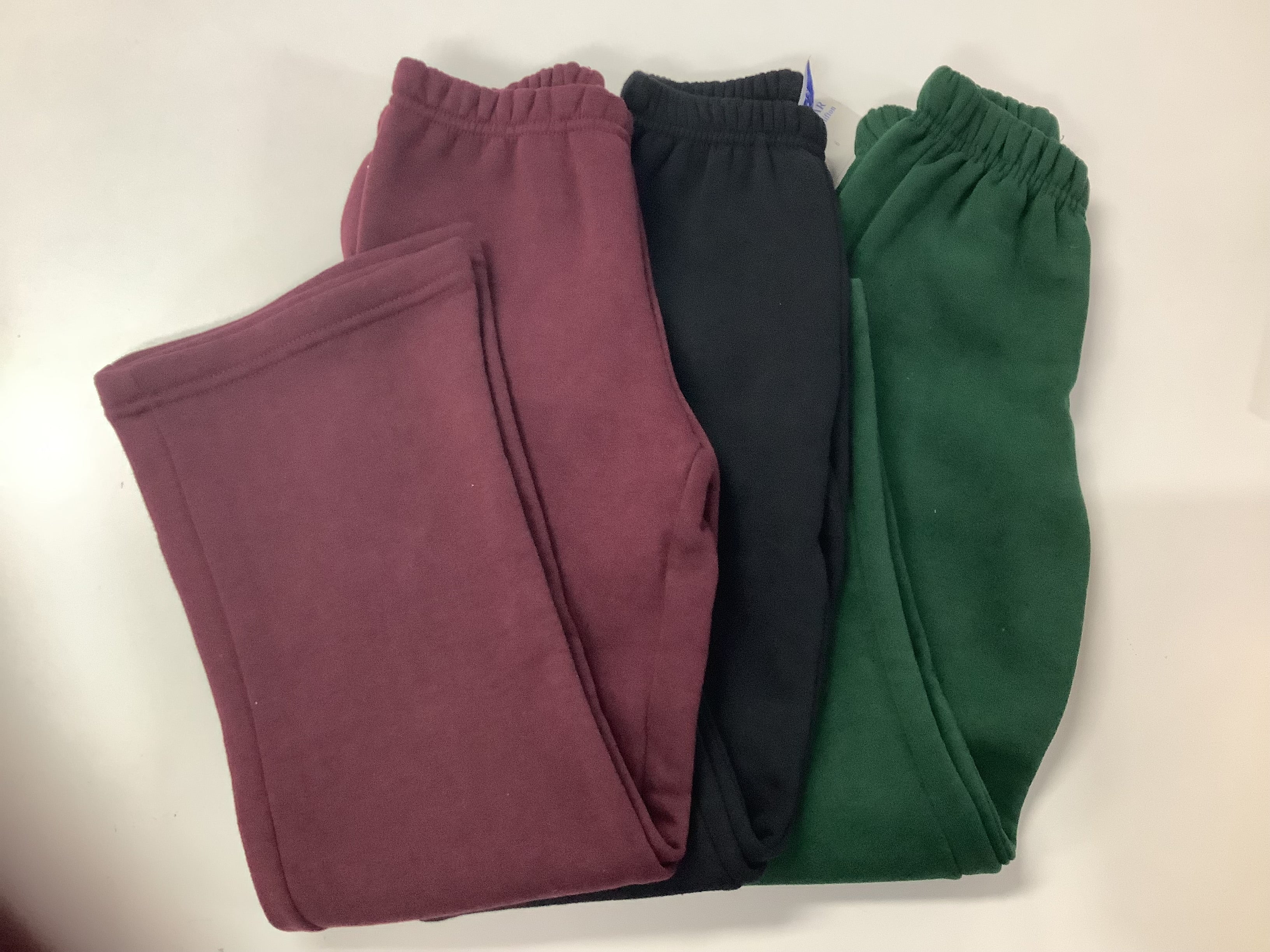 School Pants in fleece Flares bootleg style in 4 colours