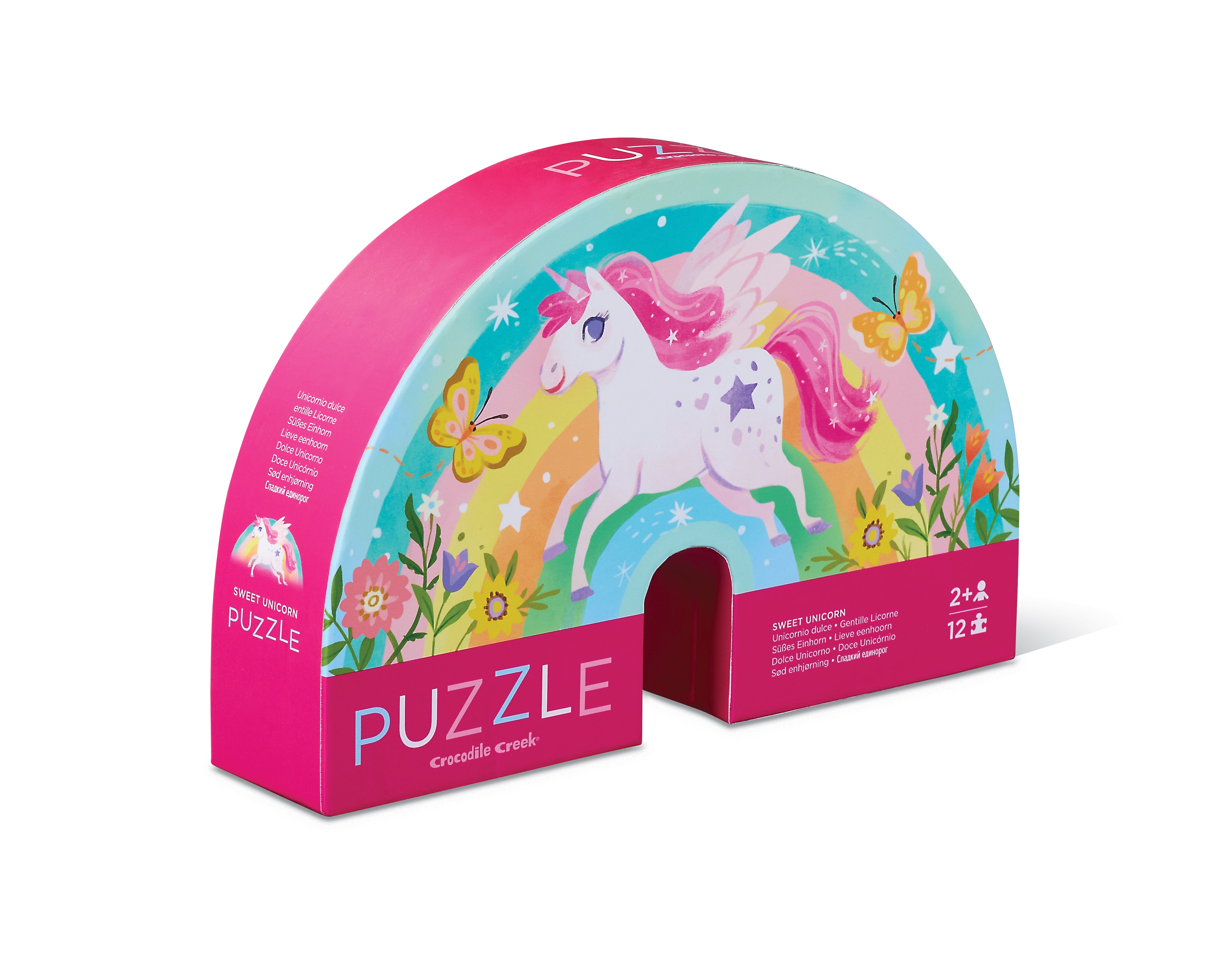 Crocodile creek mini puzzle sweet unicorn