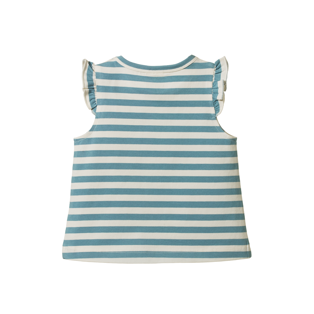 Nature Baby Fleur Tee Mineral Sea Stripe