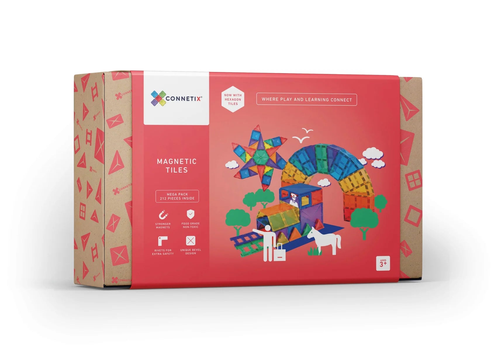 Connetix 212 pc Rainbow Mega Pack