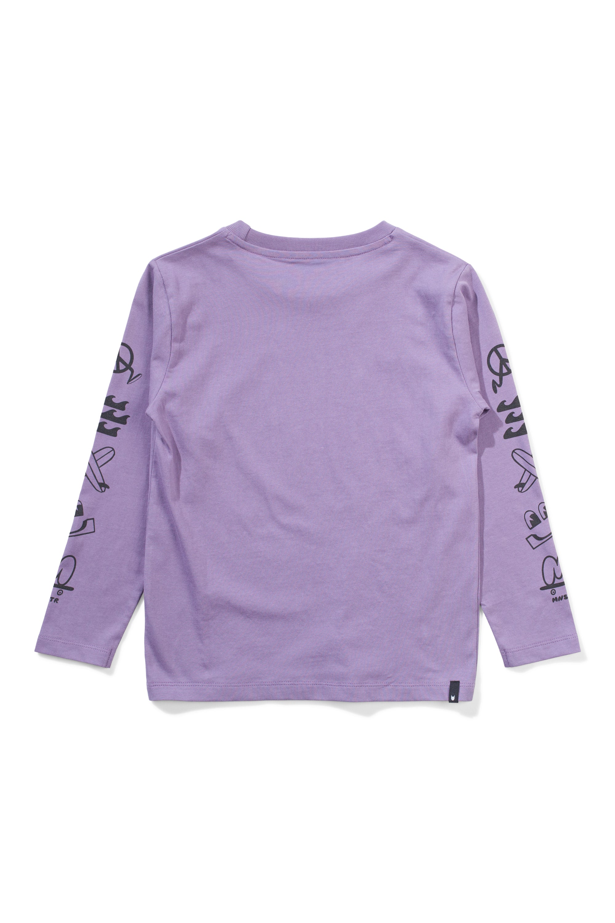 Munster Kids pleasures long sleeve tee ash purple
