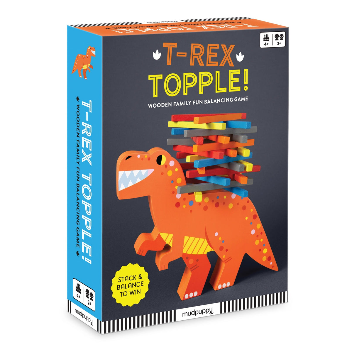 Mudpuppy T-Rex Topple! Balancing Game