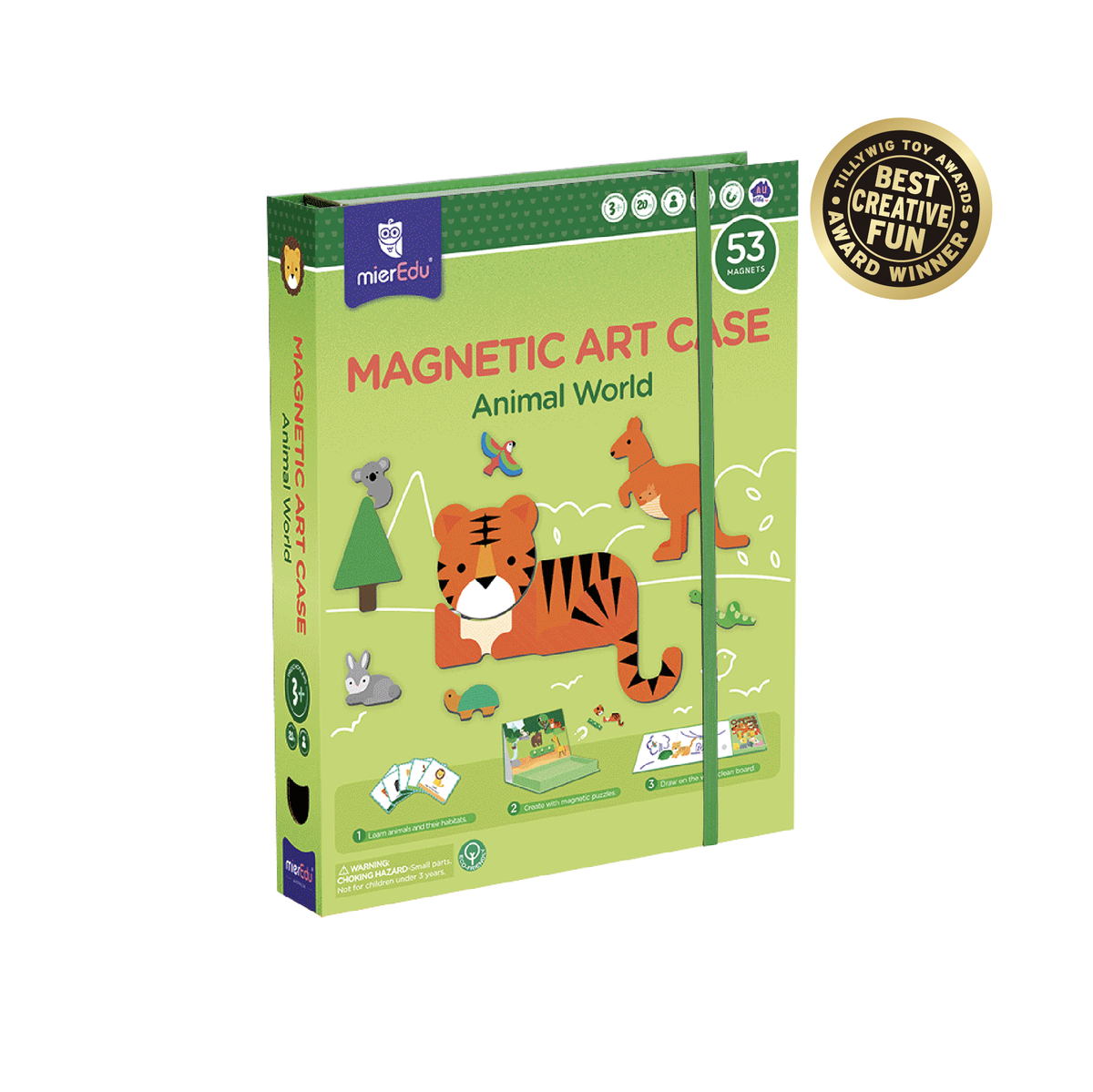 mierEdu - Magnetic Art Case - Animal World