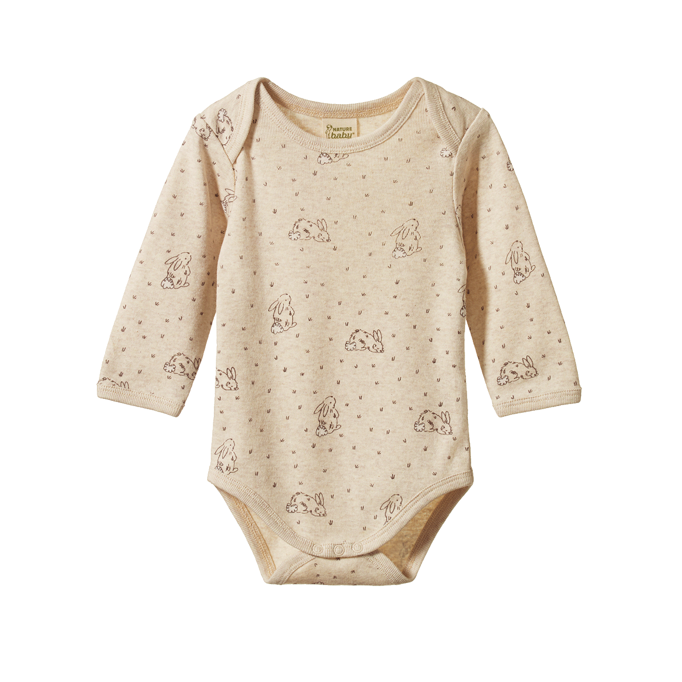 Nature Baby LS Bodysuit in Bramble Burrow Print