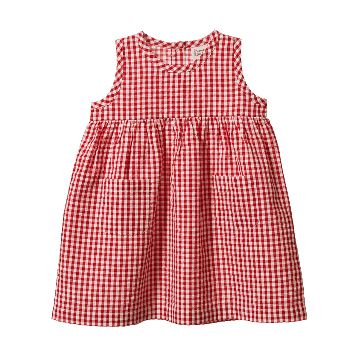 Nature Baby Dorothy Dress - Red Gingham