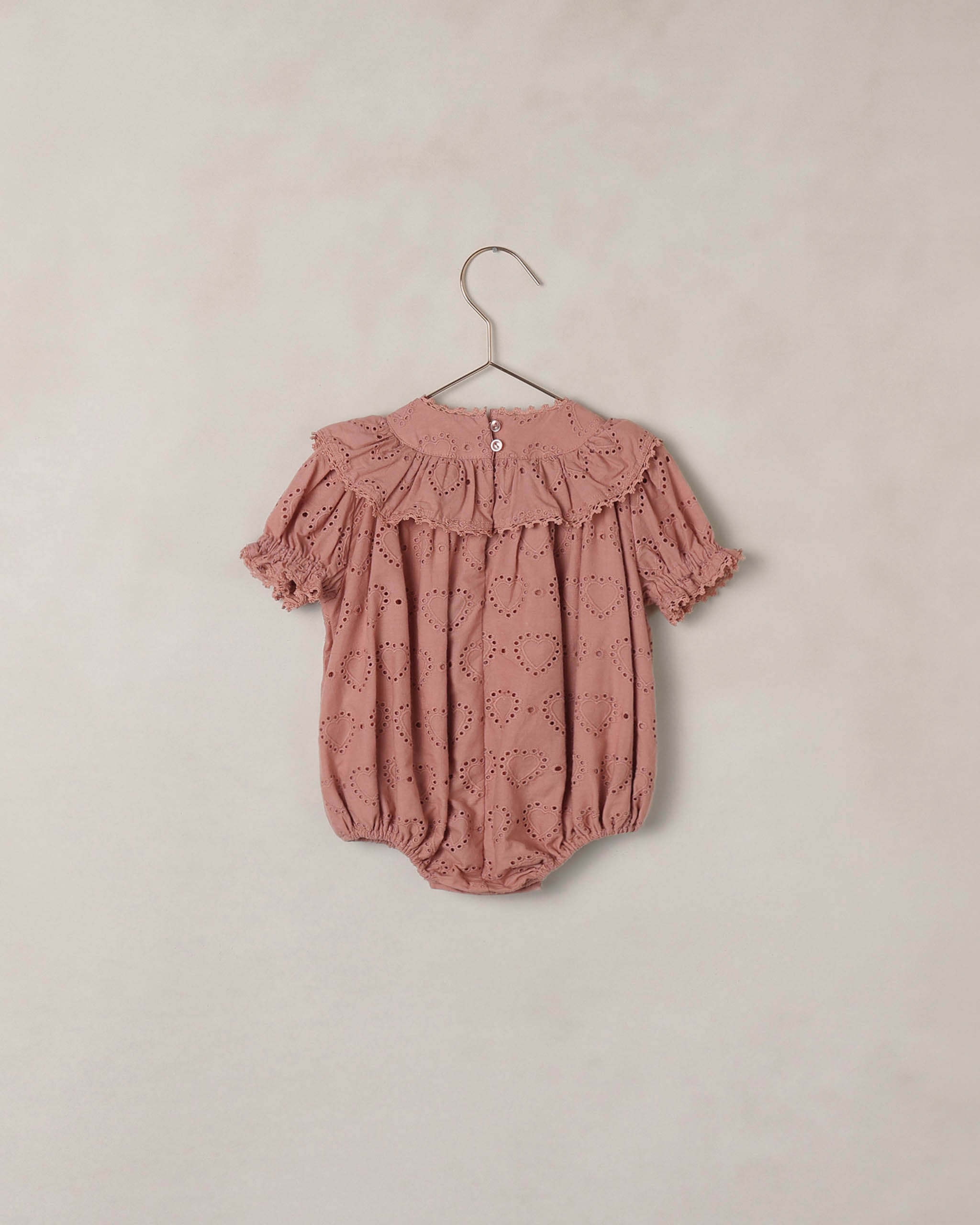 Noralee Eva Romper in Lipstick