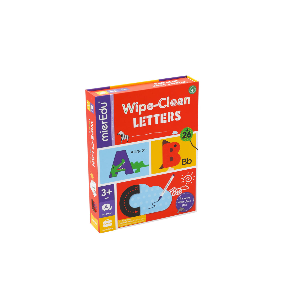 mierEdu - Wipe Clean Activity Set - Letters