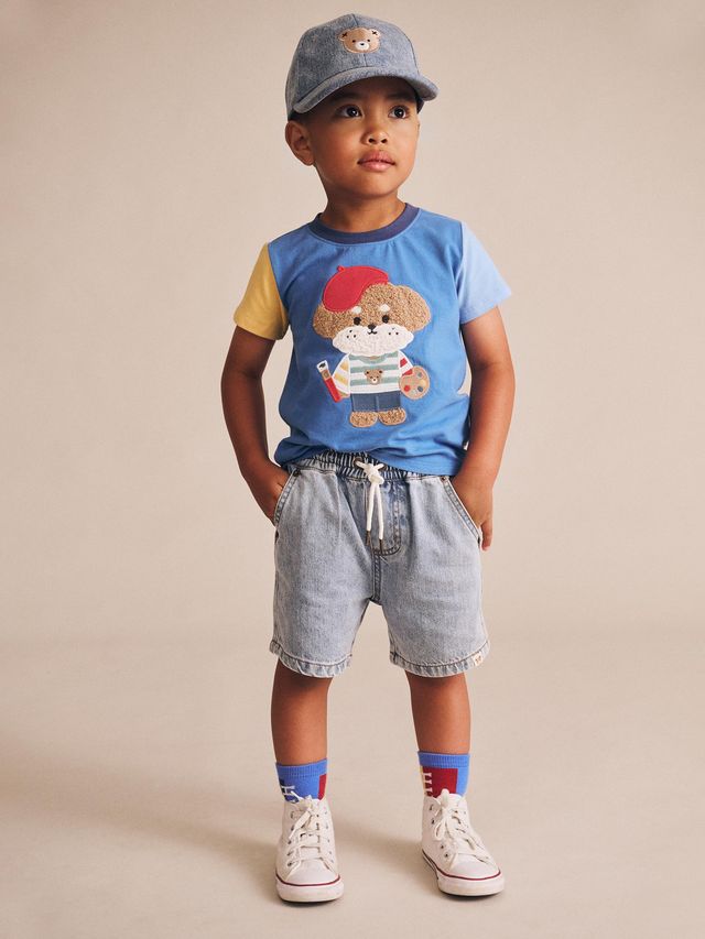 Huxbaby dreamy denim shorts