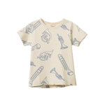 Nature Baby River Tee - Jazz Natural Print