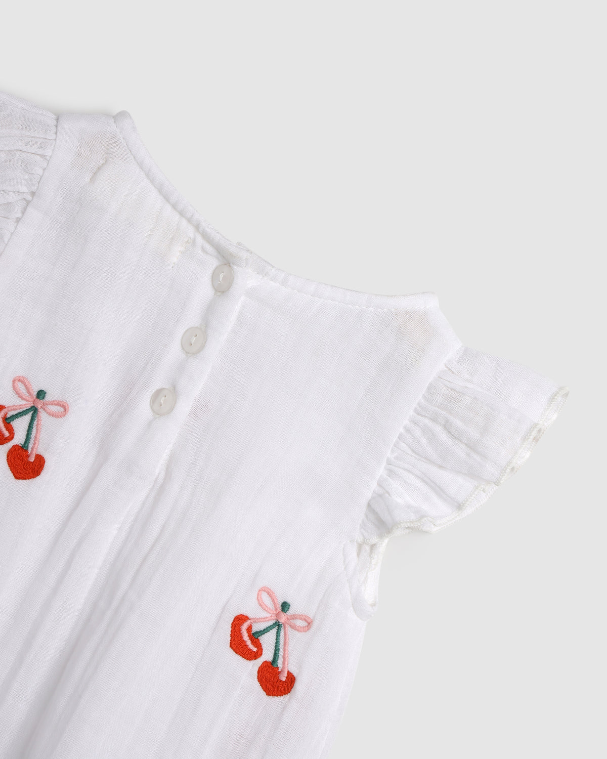 Alex & Ant pretty romper in white