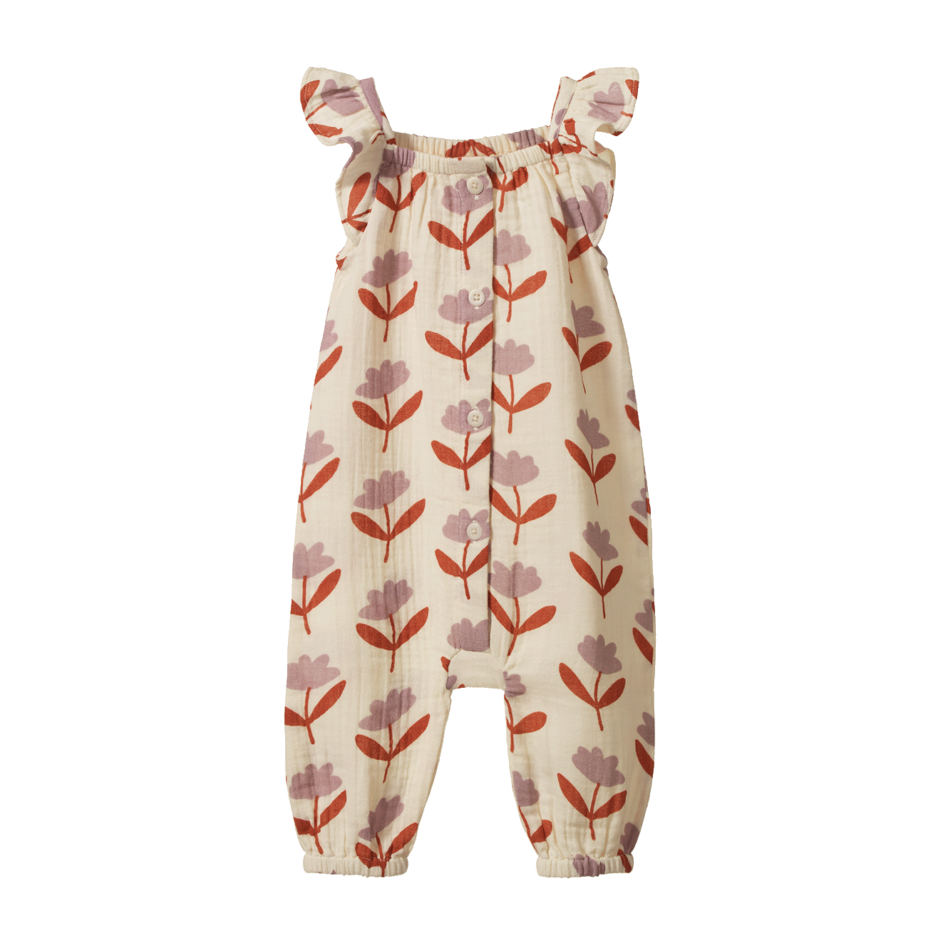 Nature Baby Tilda Suit Muslin - Fleurette Print