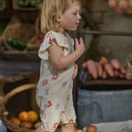 Nature Baby Tilly Suit - Flora Stamp Print