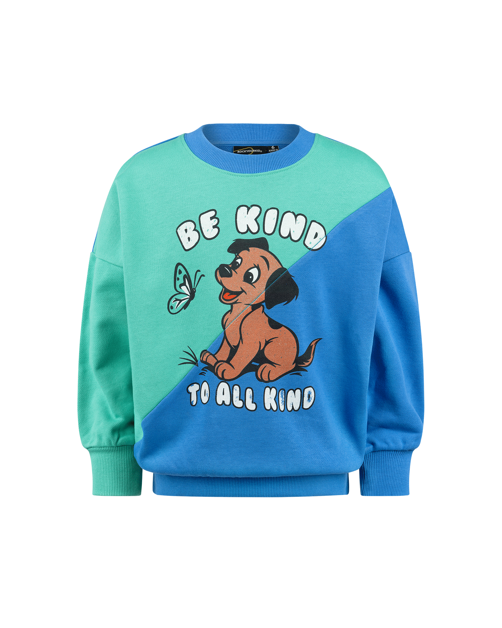 Rock Your Baby be kind sweatshirt in green