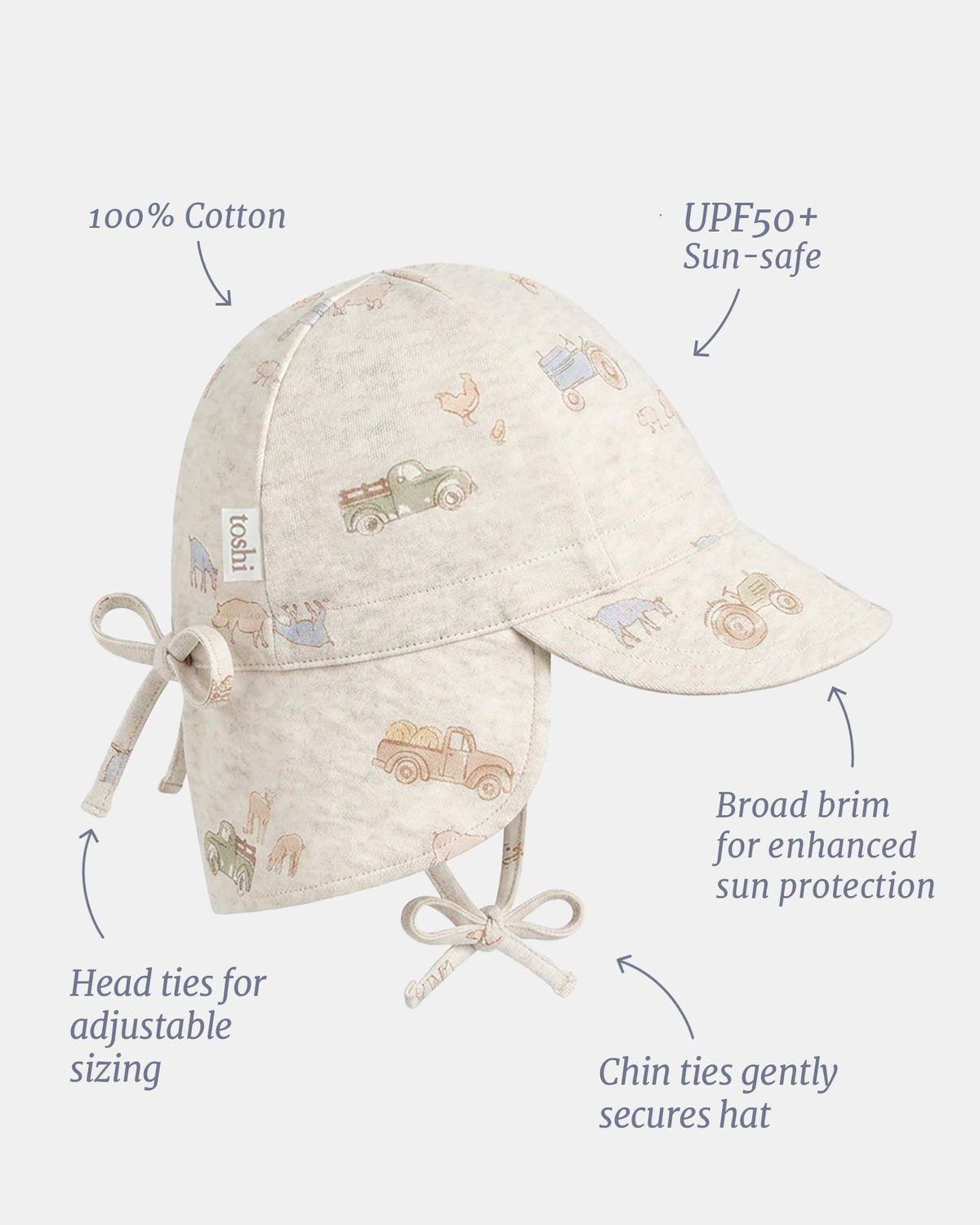 Toshi Flap Cap Bambini Hillbilly