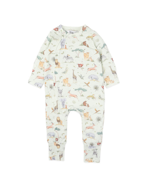 SWAY ORGANIC LS ZIPSUIT