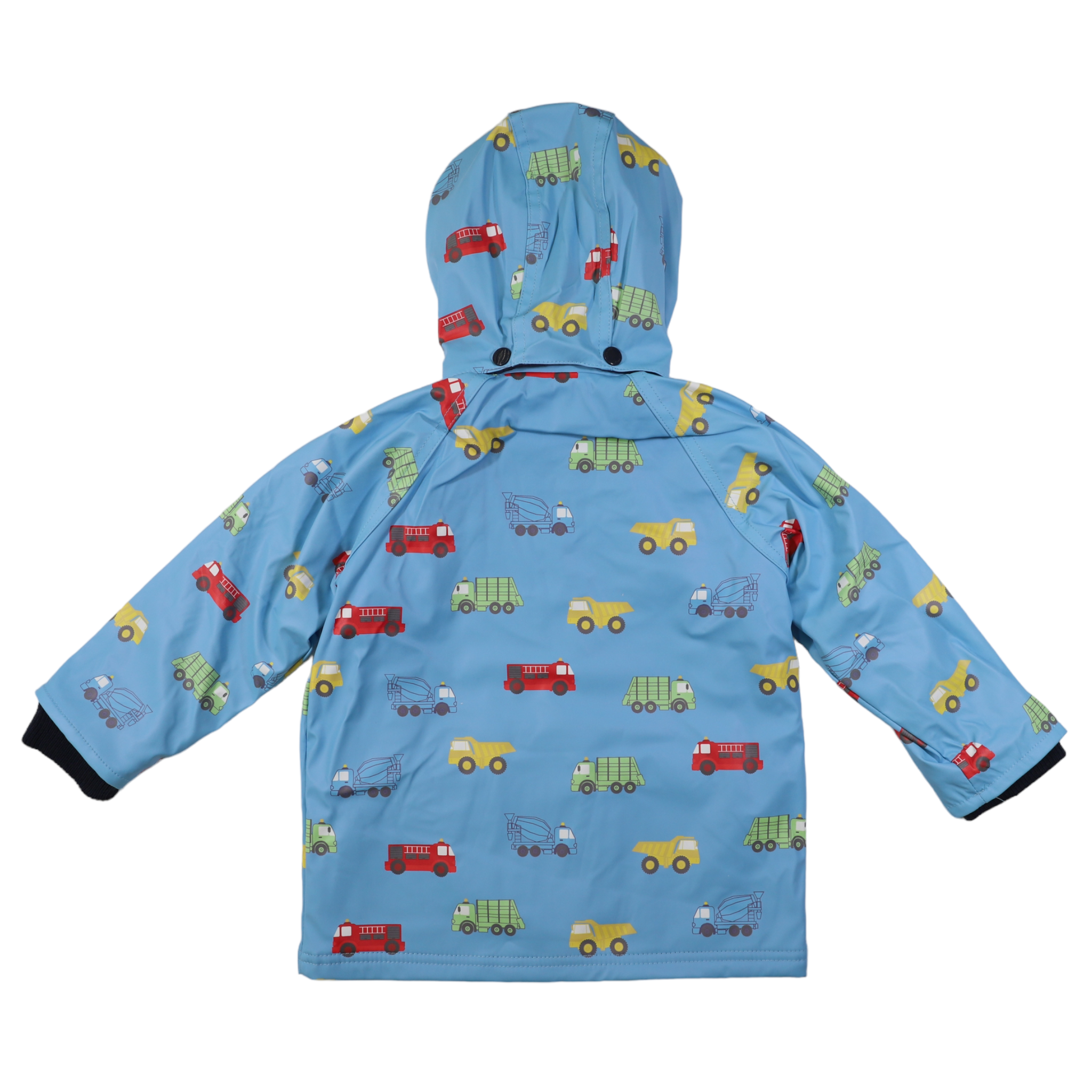 Korango trucks polar fleece raincoat in blue