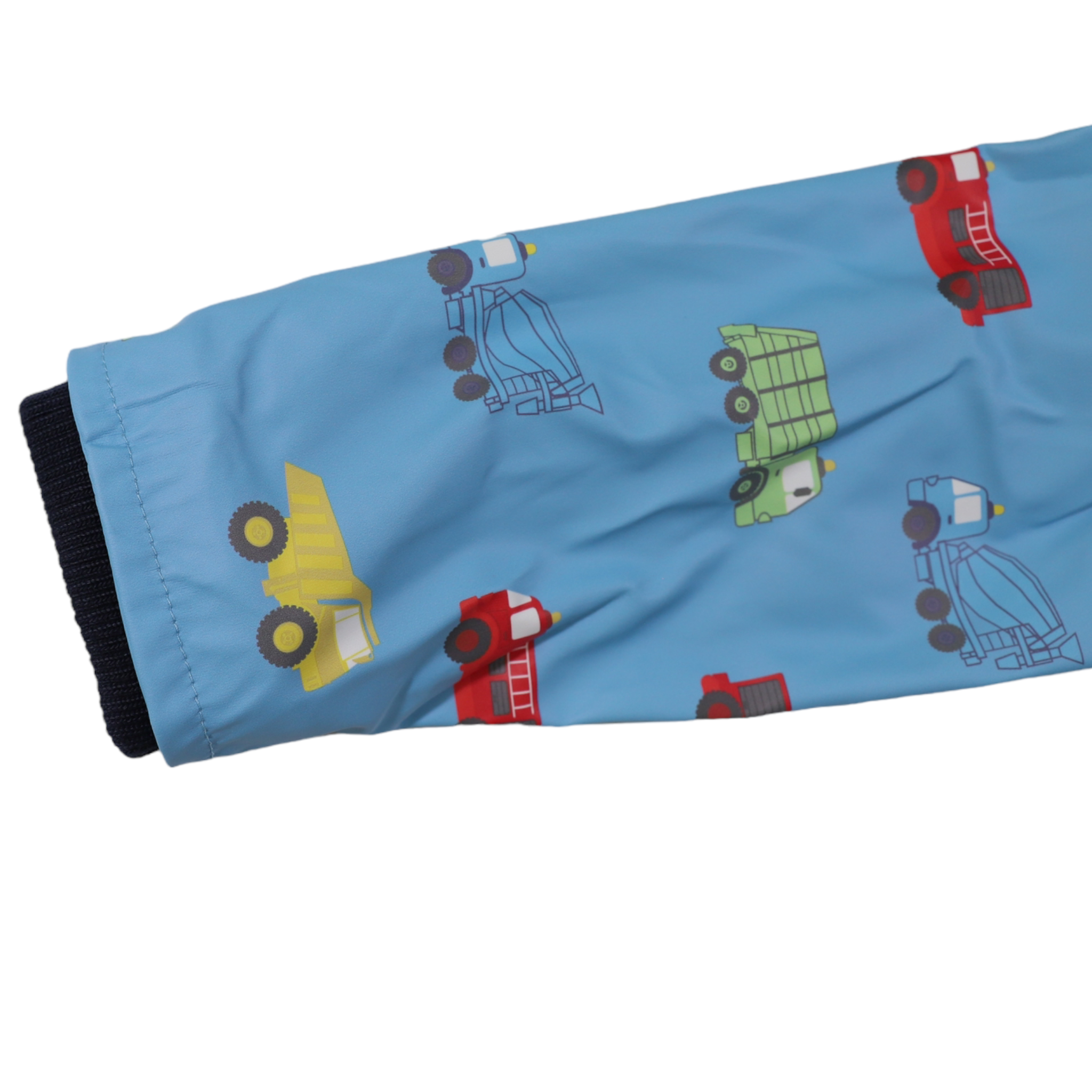Korango trucks polar fleece raincoat in blue