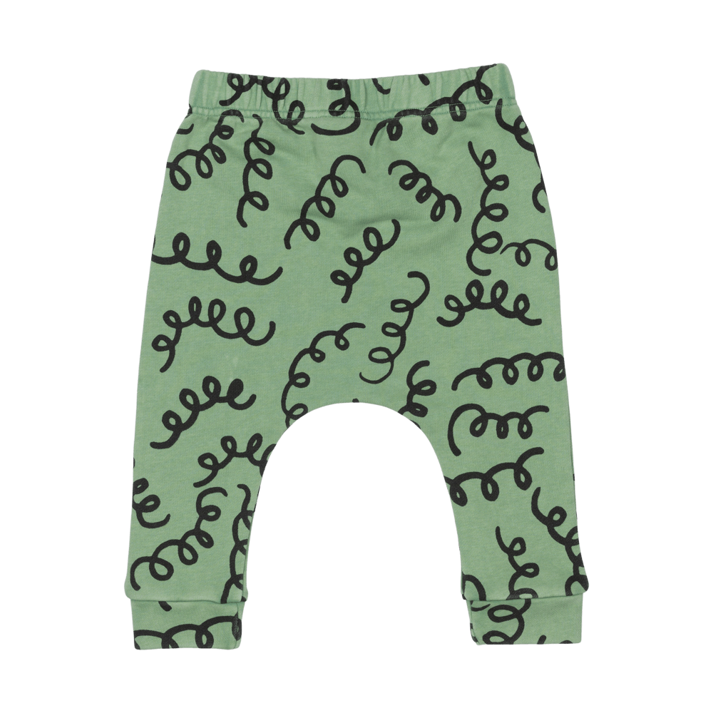 Rock Your Baby Fusilli Baby Track pants in green