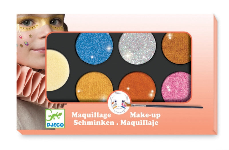 Djeco Metallic Body Art Palette 6 Colours