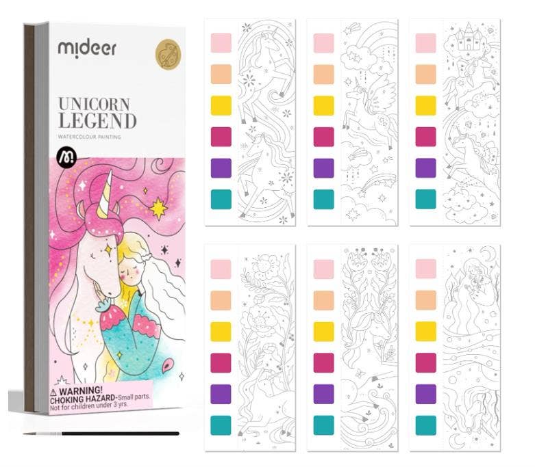 Mideer Watercolour Painting - UNICORN LEGEND