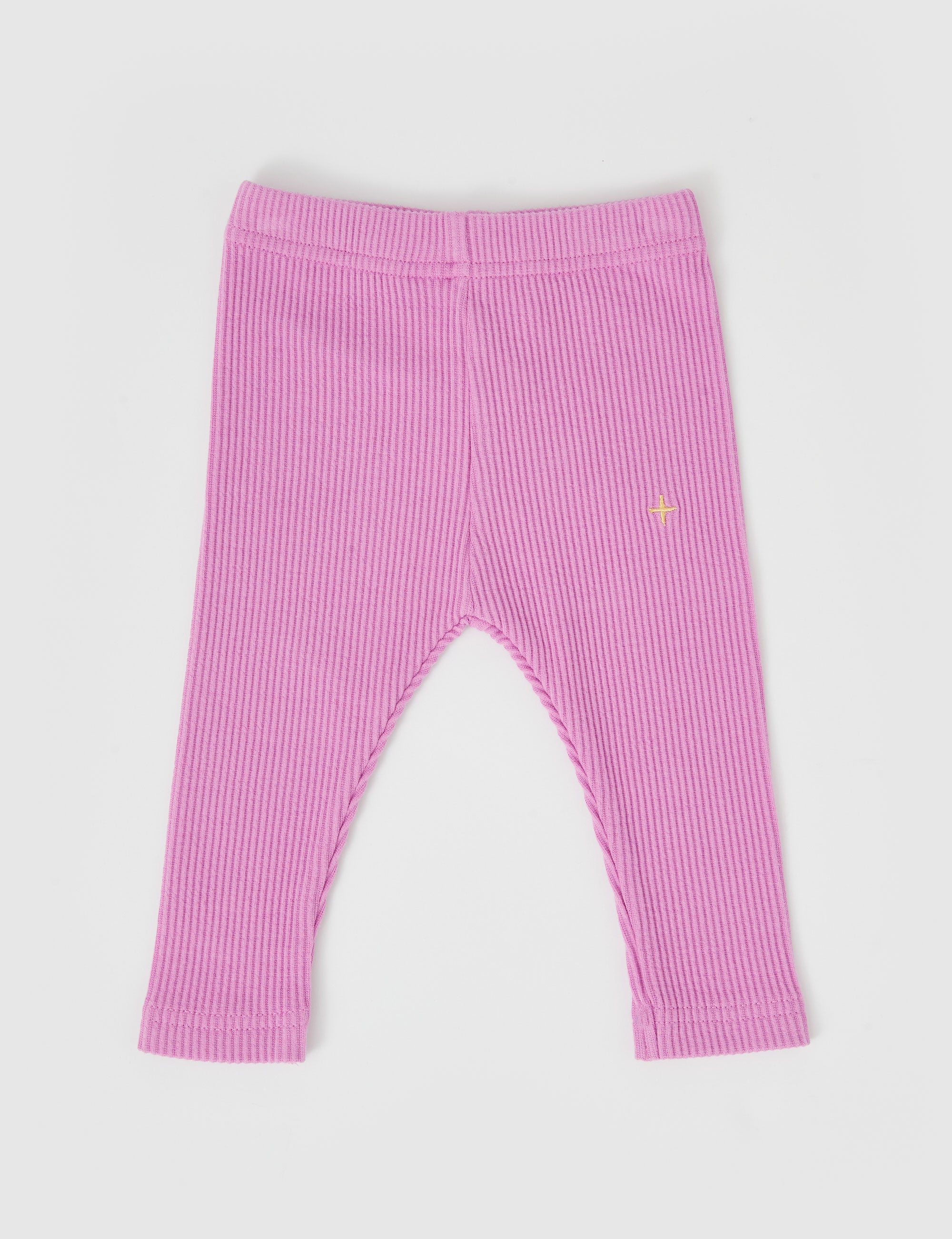Goldie & Ace Bowie Rib Leggings Fairy Floss in Pink