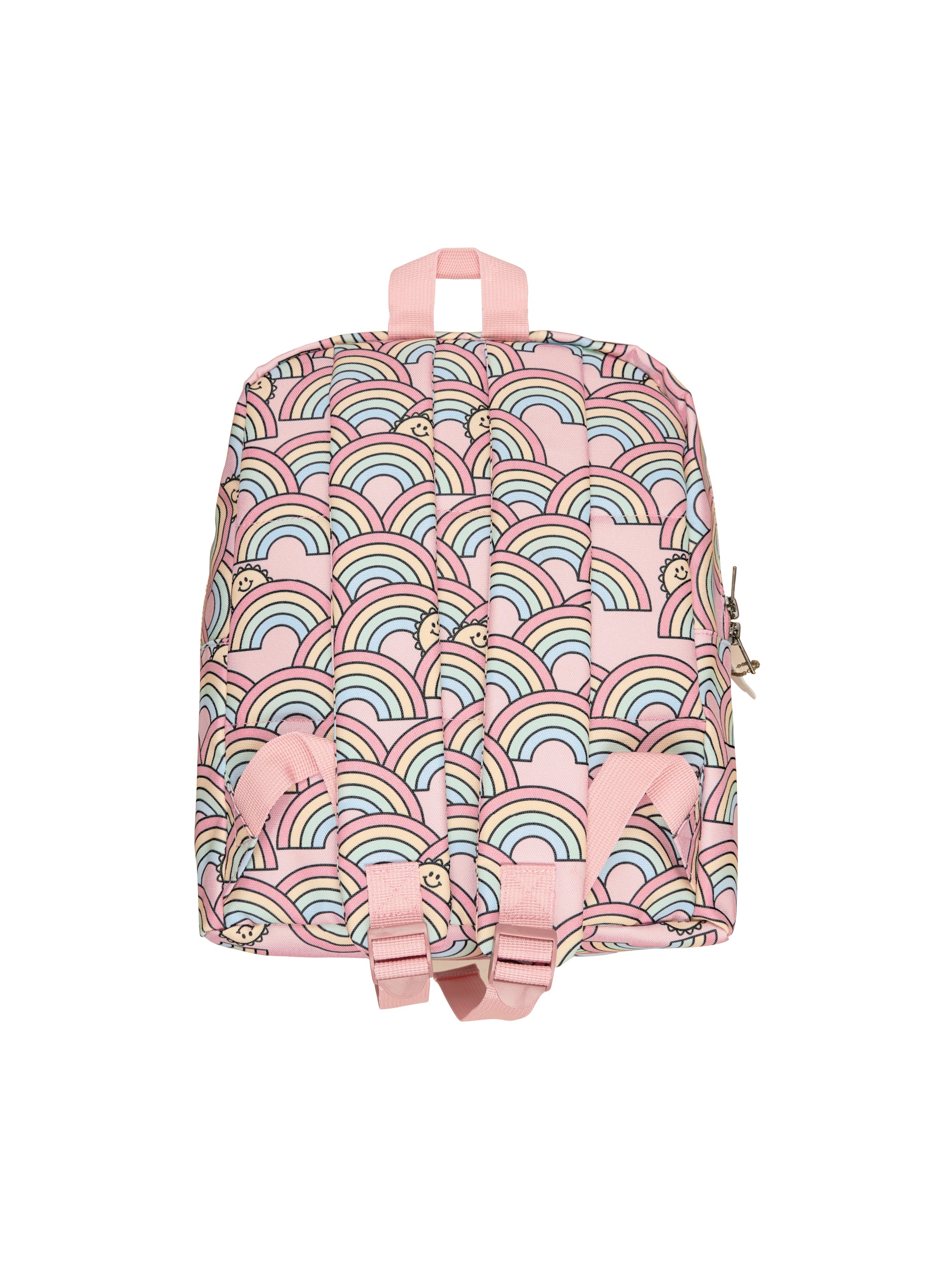 Huxbaby Sunrise Rainbow Backpack (One Size) in Rose Petal Multi