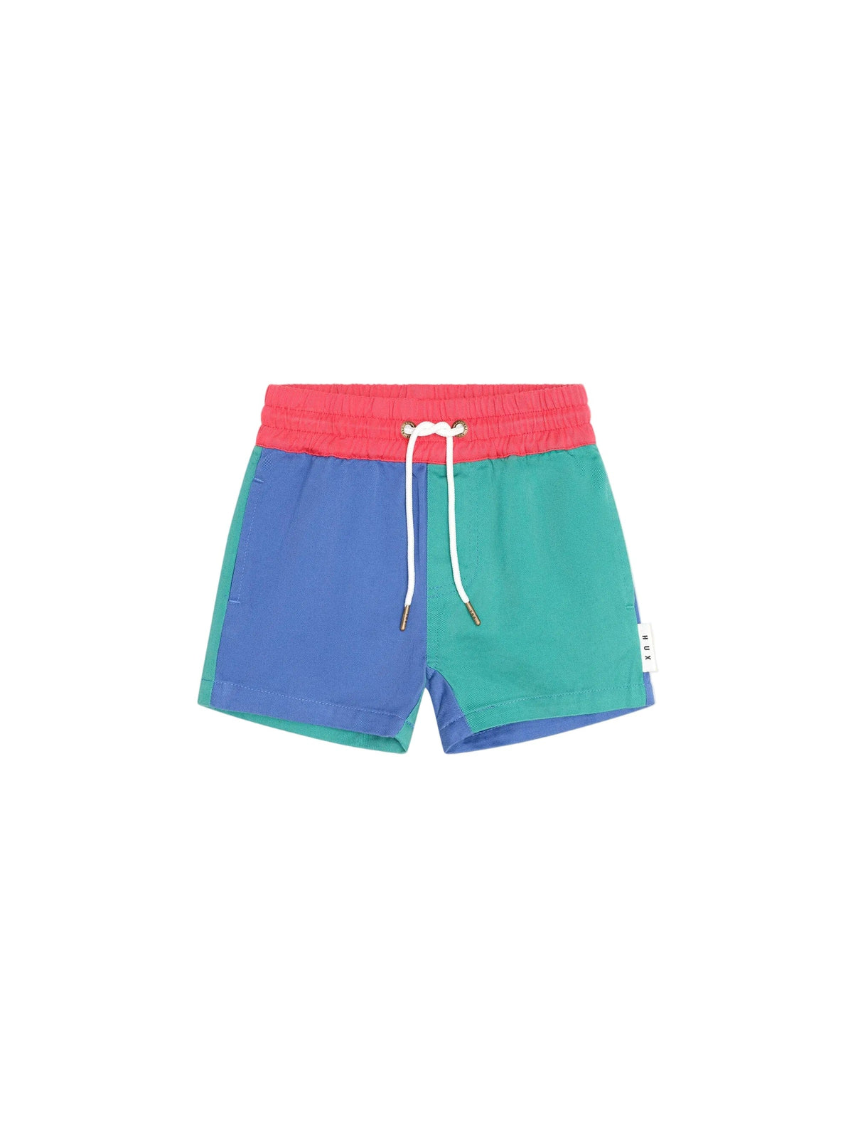 Huxbaby Colour Block Twill Short - Multi