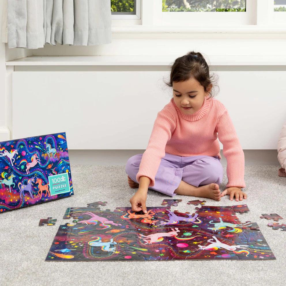 Crocodile creek unicorn galaxy puzzle