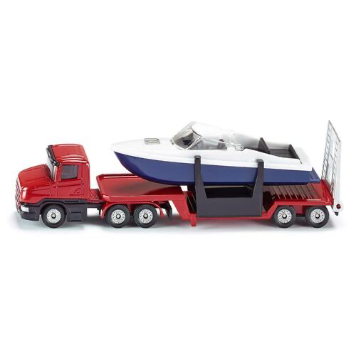 Siku - 1613 Low Loader with Boat