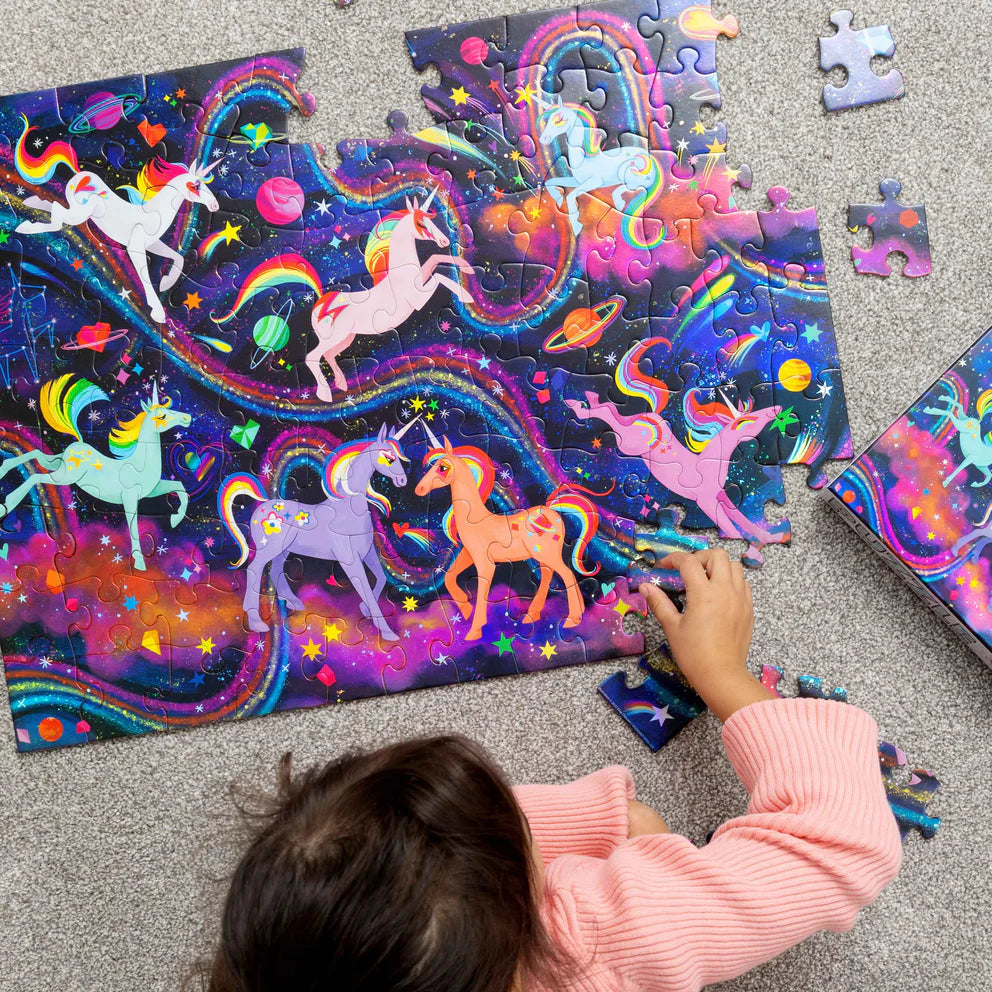 Crocodile creek unicorn galaxy puzzle