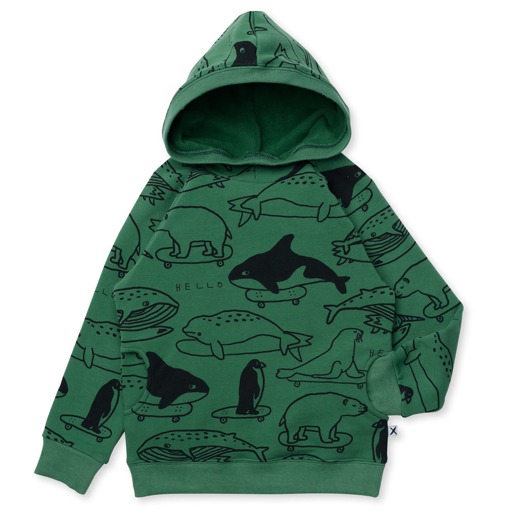 Minti Furry Hood - Hello Rainbow main image 0