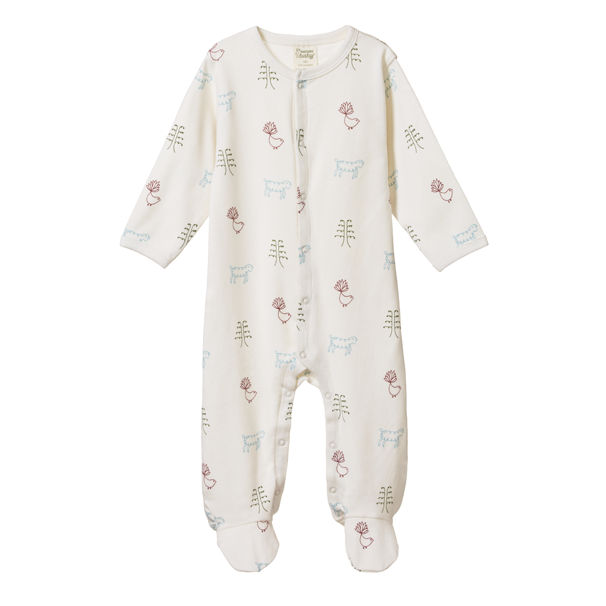 Nature Baby print stretch and grow