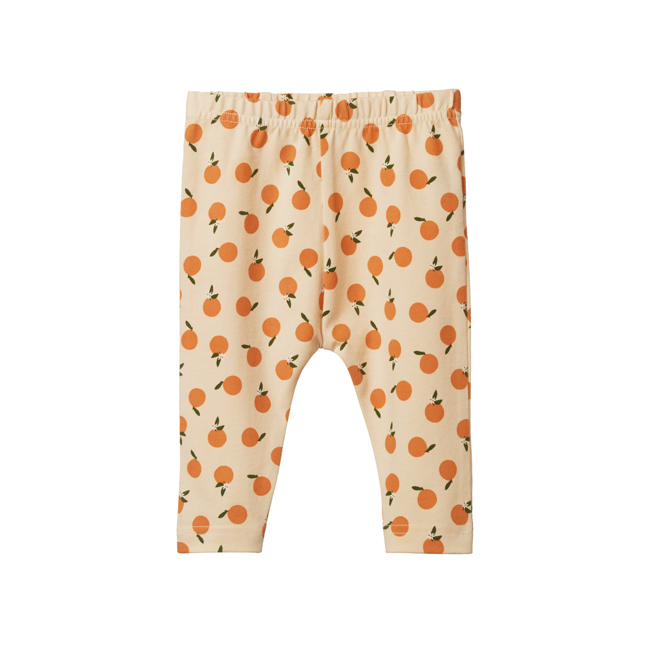 Nature Baby Leggings Orange Blossom Print in Multi